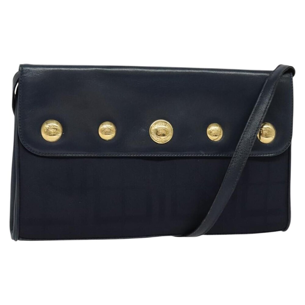 Burberry Flap Shoulder Canvas